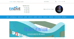 Desktop Screenshot of ewdive.com